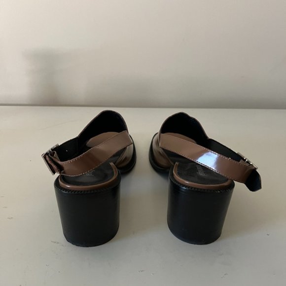 Jeffrey Campbell Brown Mule Heels, Size 11 - Picture 6 of 7